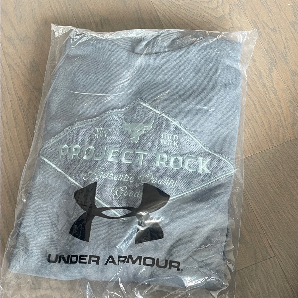 Under Armour Project Rock Gray Men's Hoodie